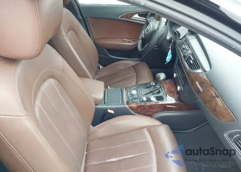 2014 Audi A6 3.0T Premium Plus from USA, damaged, VIN WAUHGAFC3EN002743